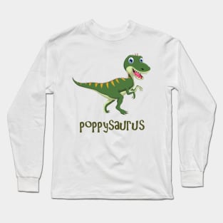 Poppysaurus Long Sleeve T-Shirt